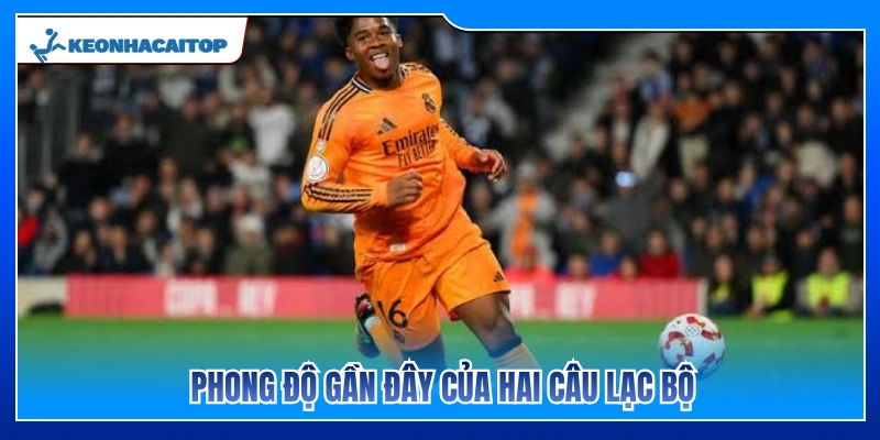 Chuỗi phong độ thi đấu của đôi bên